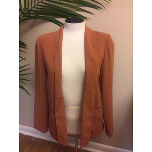 Forever 21 Open Camel Blazer
